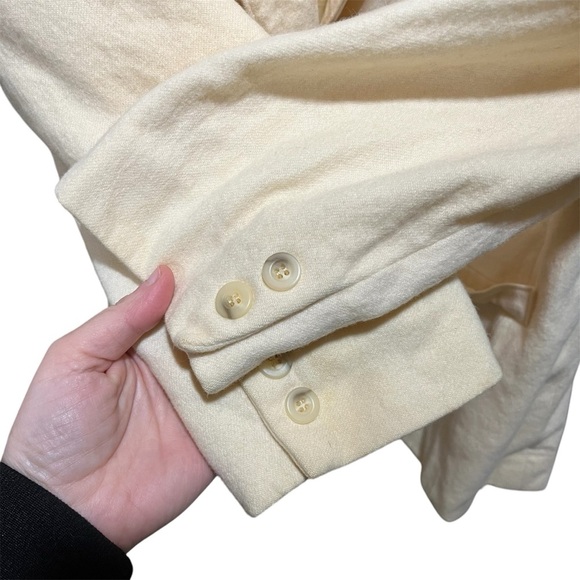 Pendleton Vintage Wool Single Button Cream Women's Blazer - Picture 2 of 15